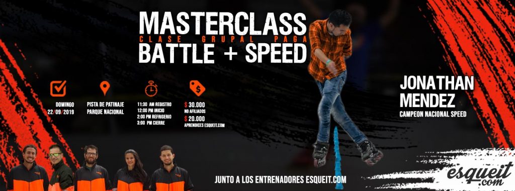 Masterclass Battle y Speed Slalom con Jonathan Mendez