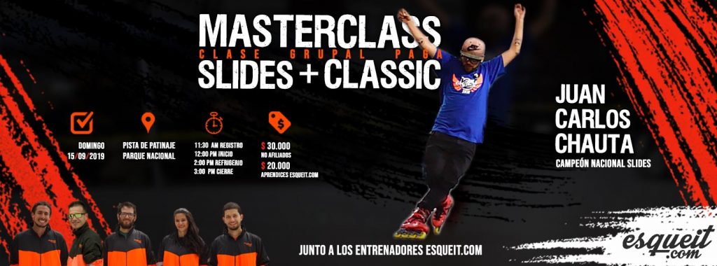 Masterclass Slides y Classic con Jonathan Mendez