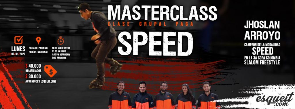 Masterclass Speed Jhoslan Arroyo