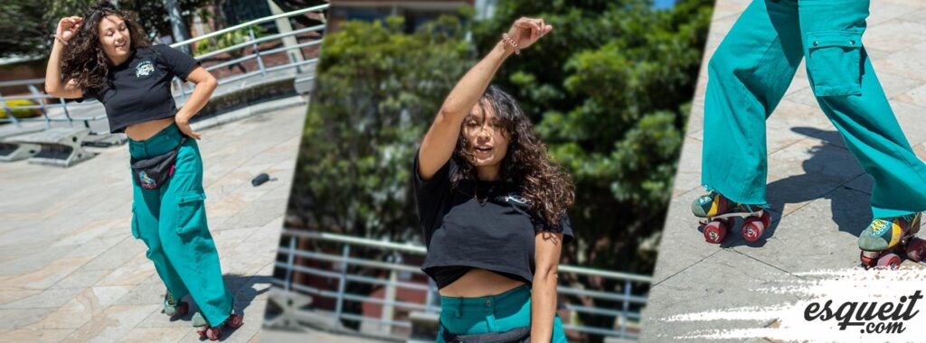 Sonia Huertas patinadora de Roller Dance rusa